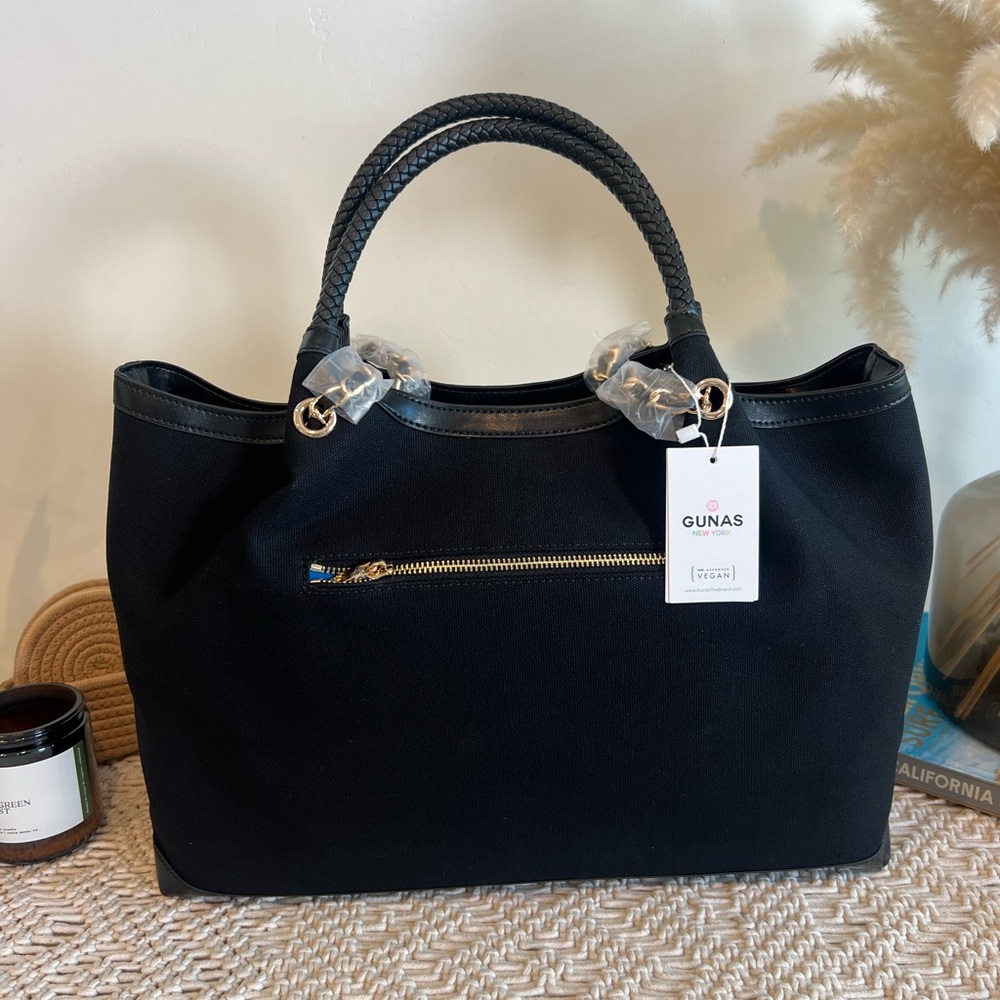NWT Gunas Black tote bag - Picture 5 of 9